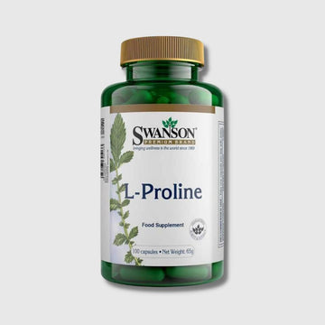 Swanson L-Proline - 100 Capsules | Megapump